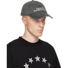 Carne Bollente SSENSE Exclusive Black 'Still Be Friends?' Cap
