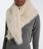Simone Rocha Crystal-embellished scarf