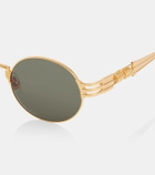 Jean Paul Gaultier Double Ressort round sunglasses