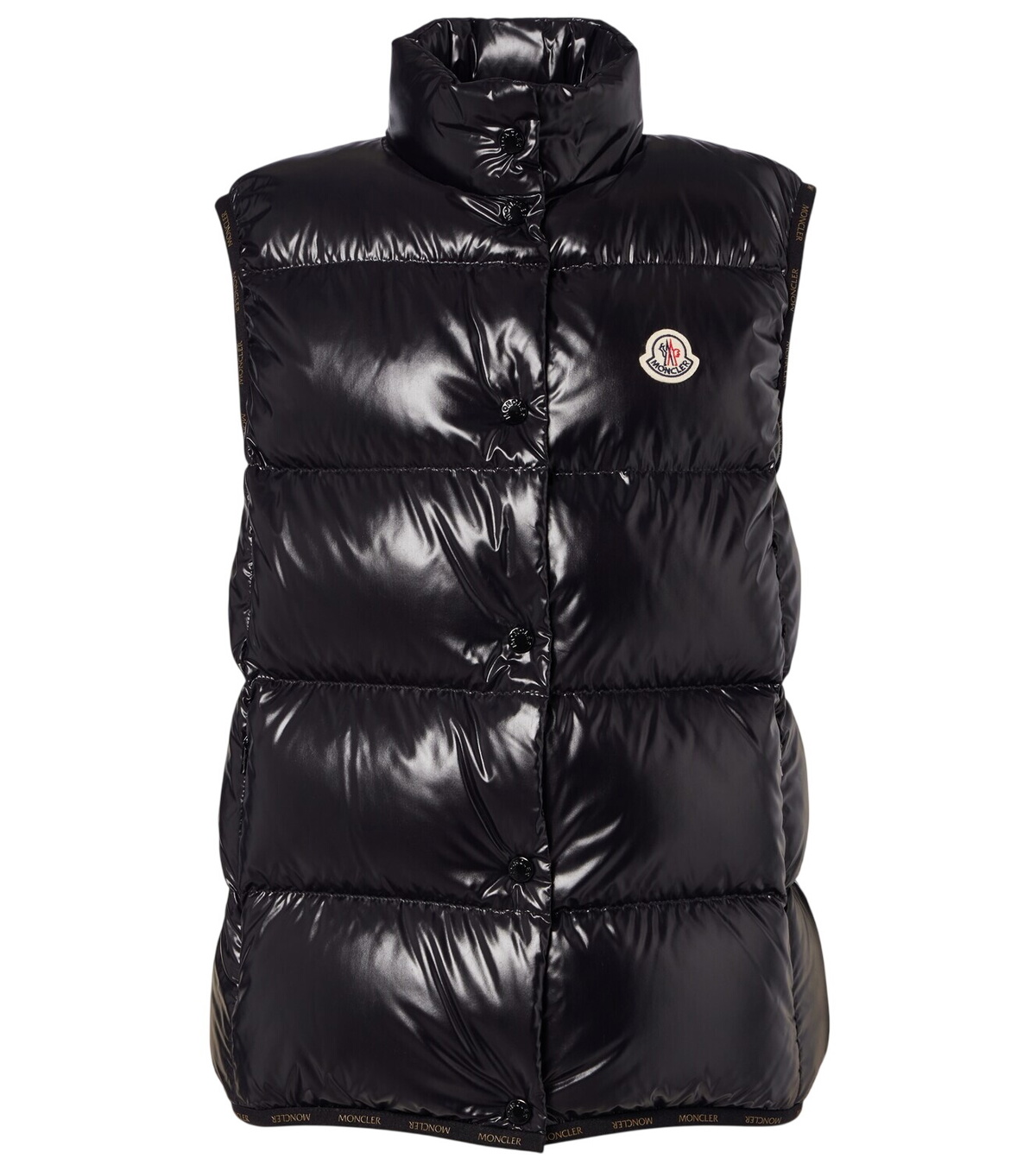 Moncler Ghany Quilted Shell Gilet Pink Moncler