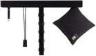 Kvadrat/Raf Simons Black Leather Magazine Strap