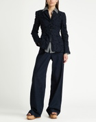 Erdem Womens Blazer Midnight in Blue