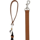 1017 ALYX 9SM Brown Large Dog Collar and Leash Set