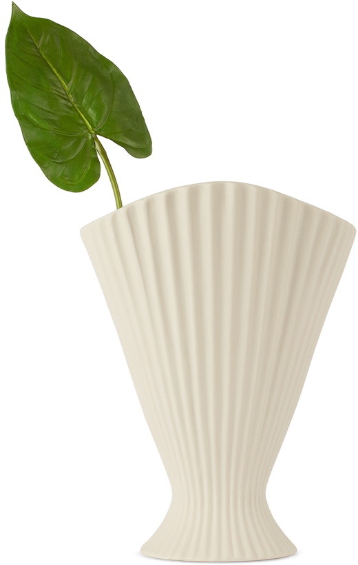 Photo: ferm LIVING Off-White Fountain Vase
