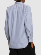 COMME DES GARÇONS PLAY - Striped Cotton Shirt W/ Logo