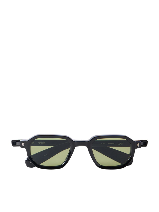 Photo: Sato - Izar Square-Frame Acetate Sunglasses