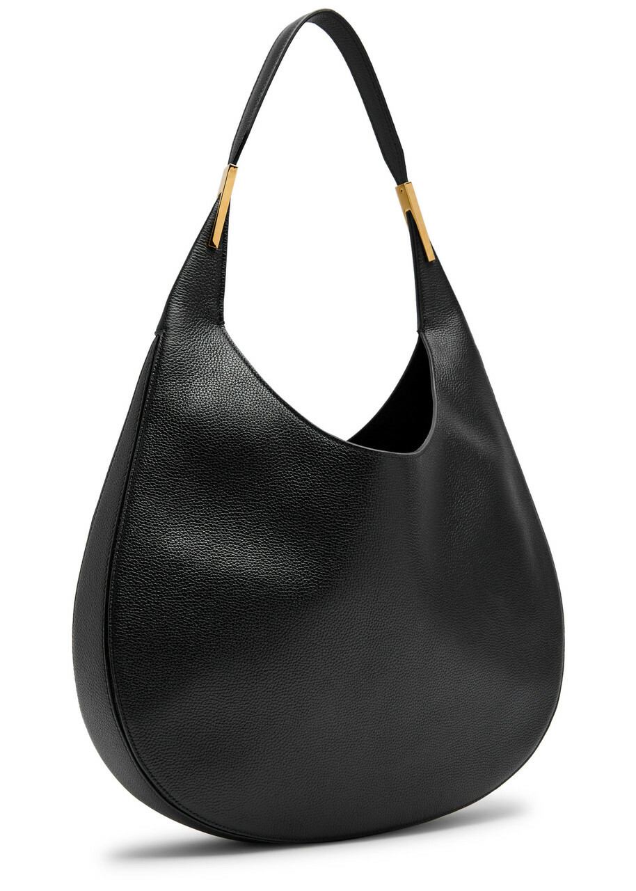 Savette Florence Leather Hobo bag - Black - One Size