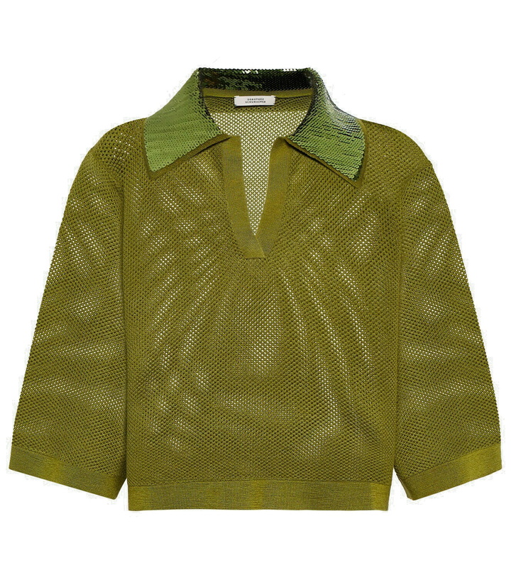 Photo: Dorothee Schumacher Essential Ease wool-blend crop top