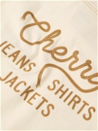 Cherry Los Angeles - Logo-Embroidered Denim Overshirt - Neutrals