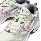 Mizuno MXR "SPORT" Sneaker in Snow White/Lilac Chiffon/Silver