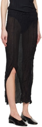Gabriela Coll Garments Black No.263 Maxi Skirt
