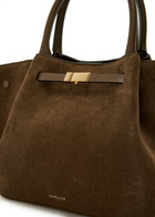 Demellier The Midi New York Suede Tote bag - Brown - One Size