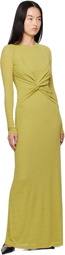 Nanushka Green Rozal Maxi Dress