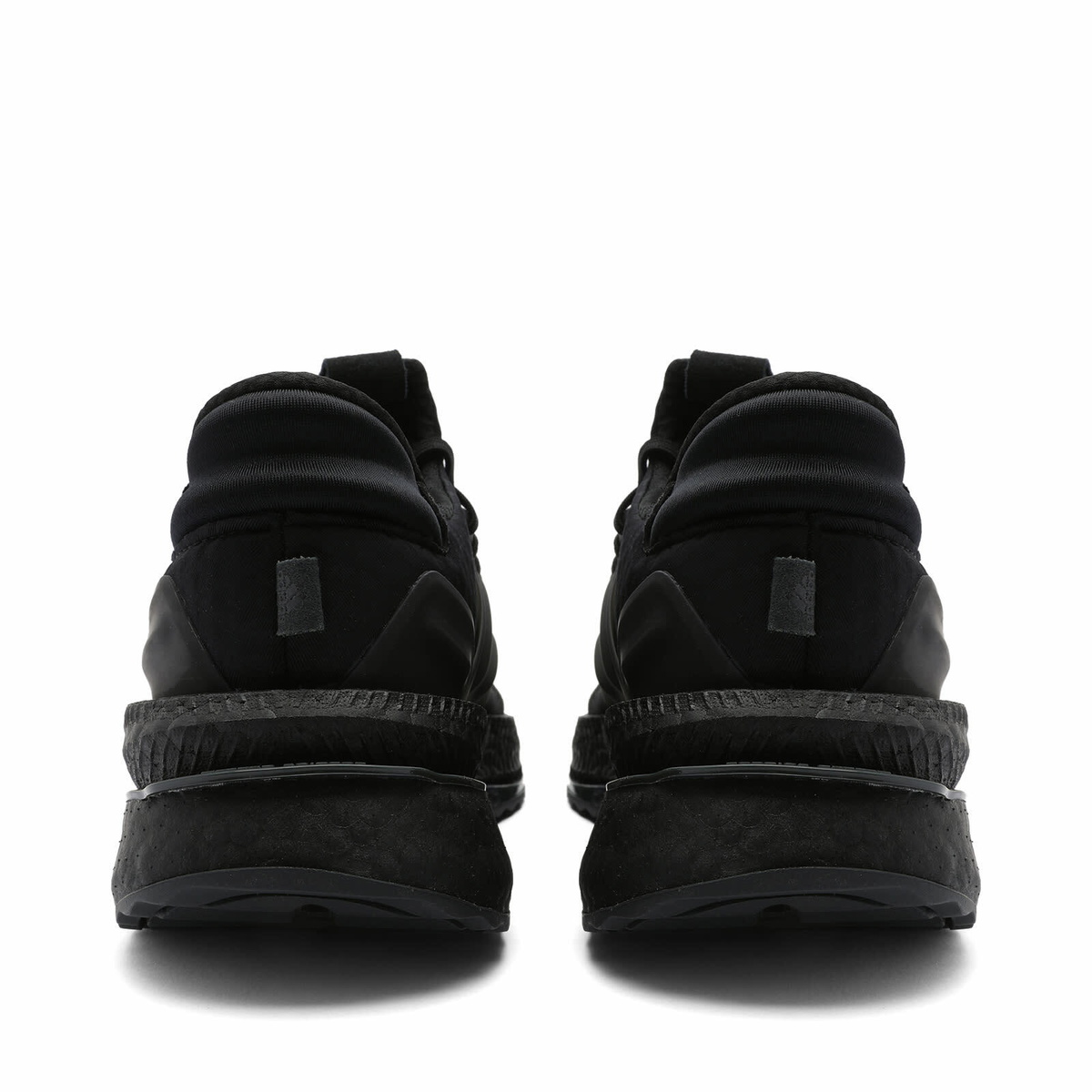 Adidas shoes x_plr top black leather