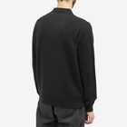 Fred Perry Men's Long Sleeve Knit Polo Shirt in Black