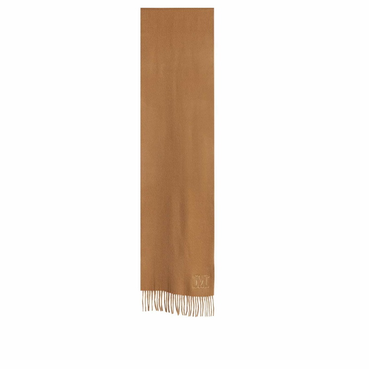 Photo: Max Mara Women's Tassel Scarf in Camel 