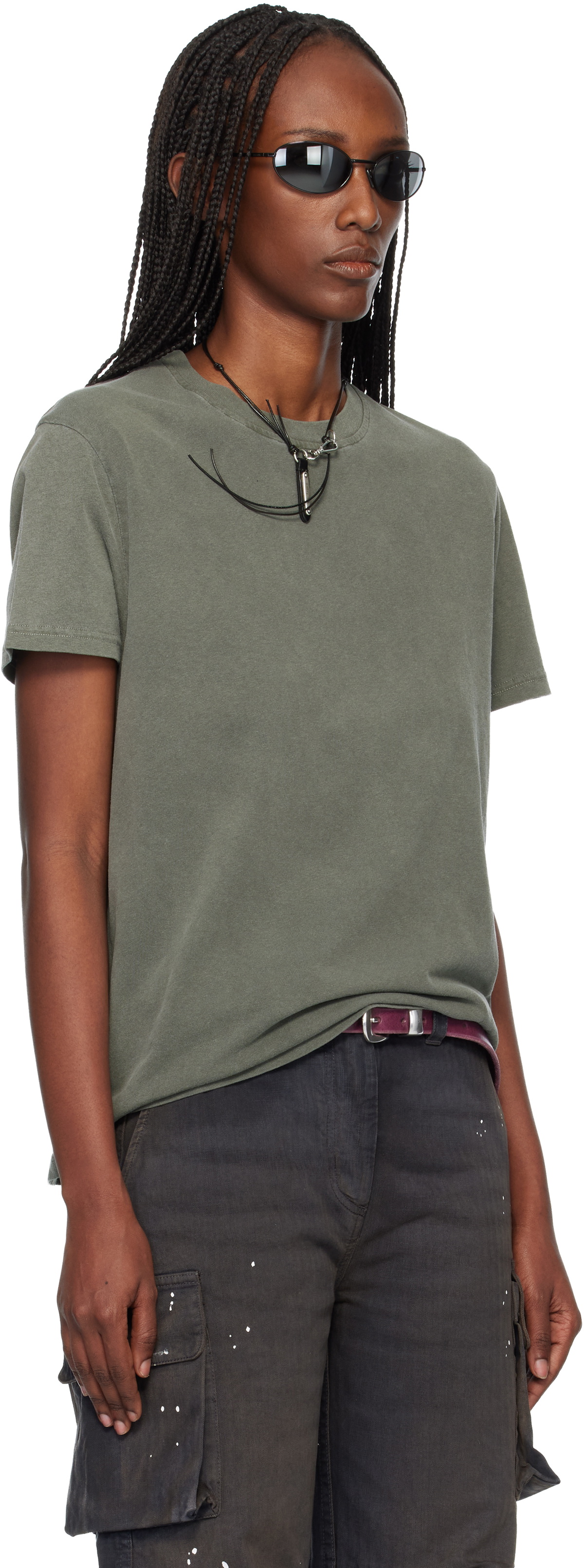 OUR LEGACY Khaki Classic T-shirt