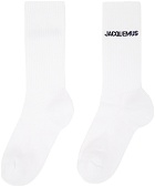 Jacquemus White Les Classiques 'Les chaussettes Jacquemus' Socks
