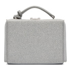 Mark Cross Silver Mini Grace Box Bag