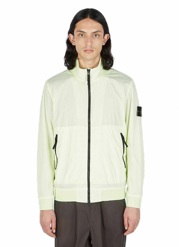 Photo: Stone Island - Relaxed Compass Patch Jacket in Light Green