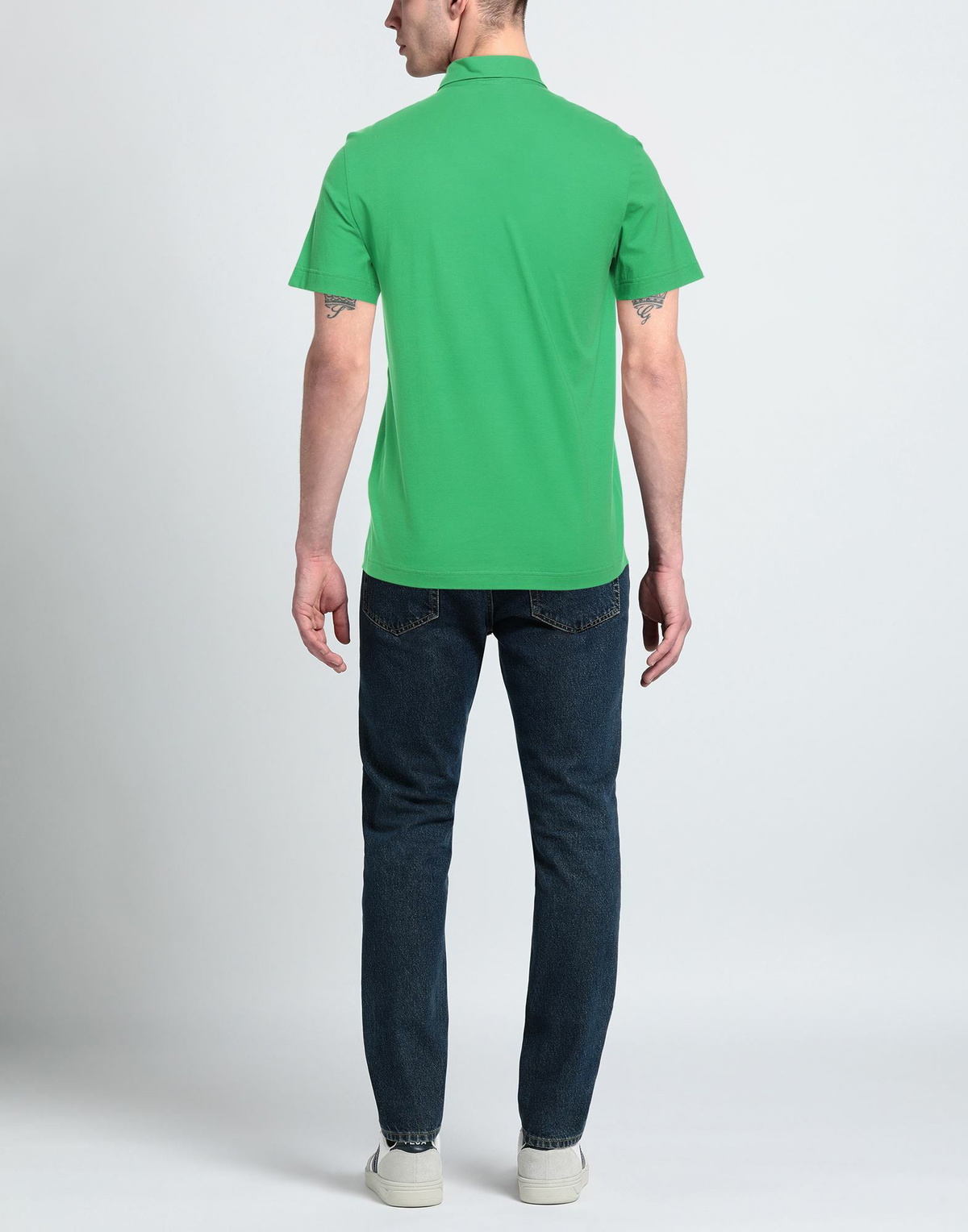 Herno Mens Polo shirt in Green