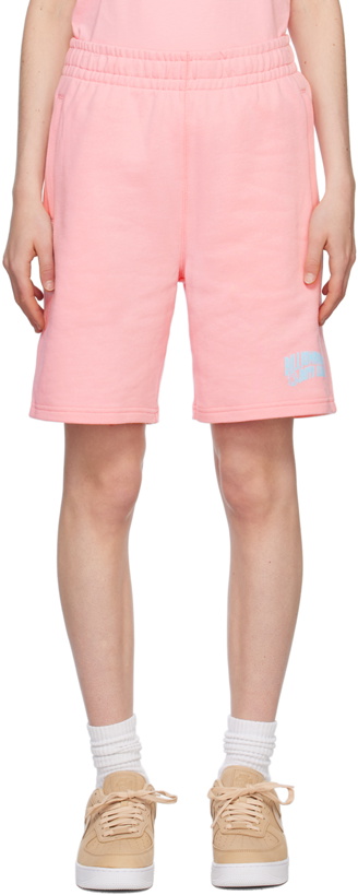 Photo: Billionaire Boys Club Pink Small Arch Logo Shorts