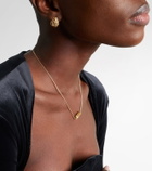 Marie Lichtenberg Coco Micro 18kt gold necklace with rubies
