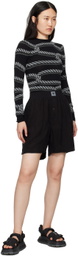 EYTYS Black Aniara Shorts
