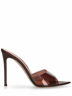 GIANVITO ROSSI - 105mm Elle Plexi Sandal Mules