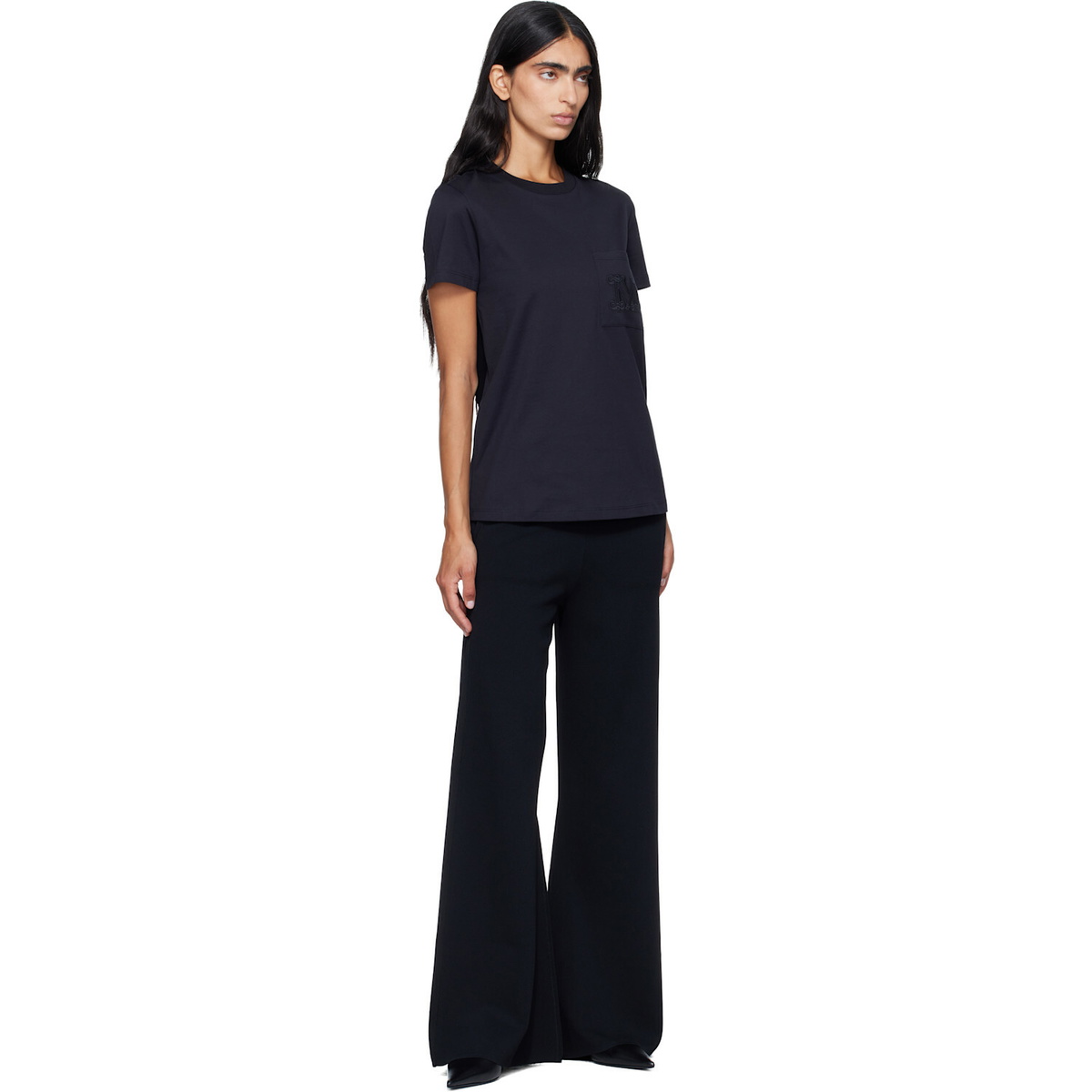 Max Mara Black Papaia T-shirt