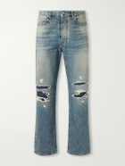 Maison Margiela - Straight-Leg Distressed Jeans - Blue
