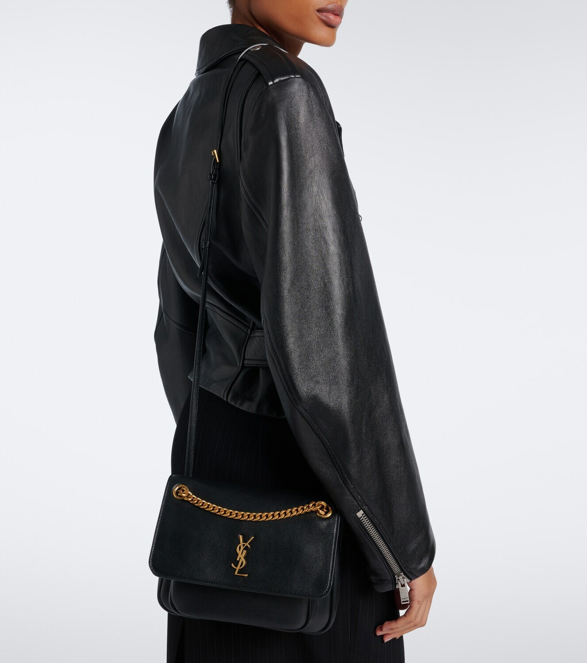 Saint Laurent Niki Cassandre leather shoulder bag