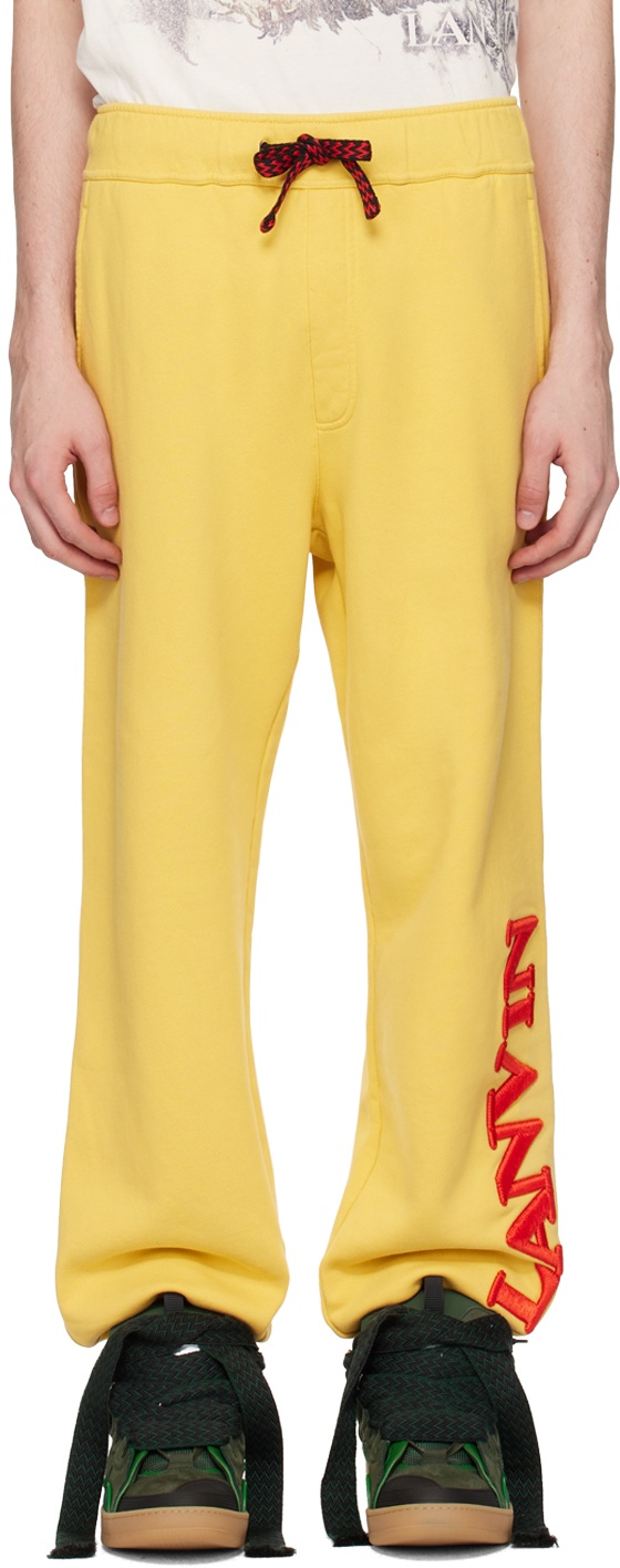 Photo: Lanvin Yellow Future Edition Sweatpants