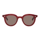Eyevan 7285 Red 776 Sunglasses