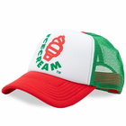 ICECREAM Men's Soft Serve Trucker Cap in White/Red