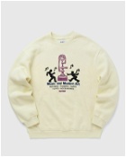 Butter Goods Gallery Crewneck Sweatshirt Beige - Mens - Sweatshirts