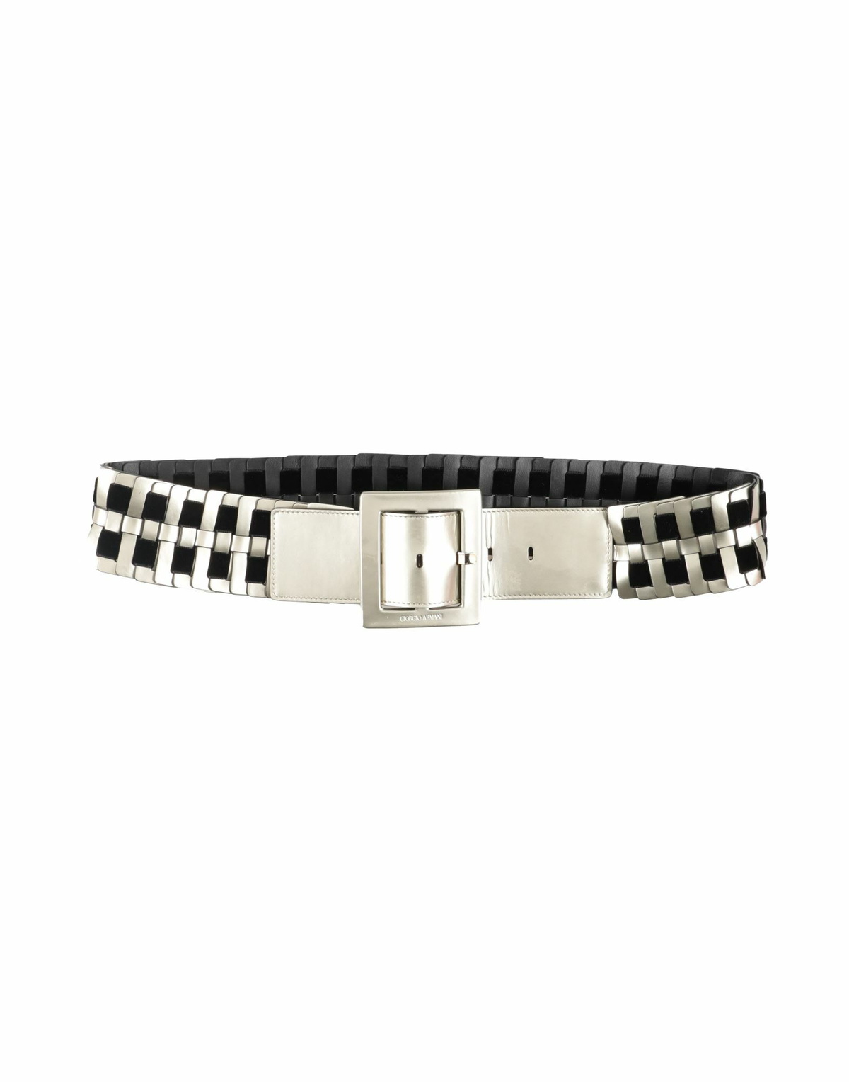 Giorgio Armani Womens Belt Platinum