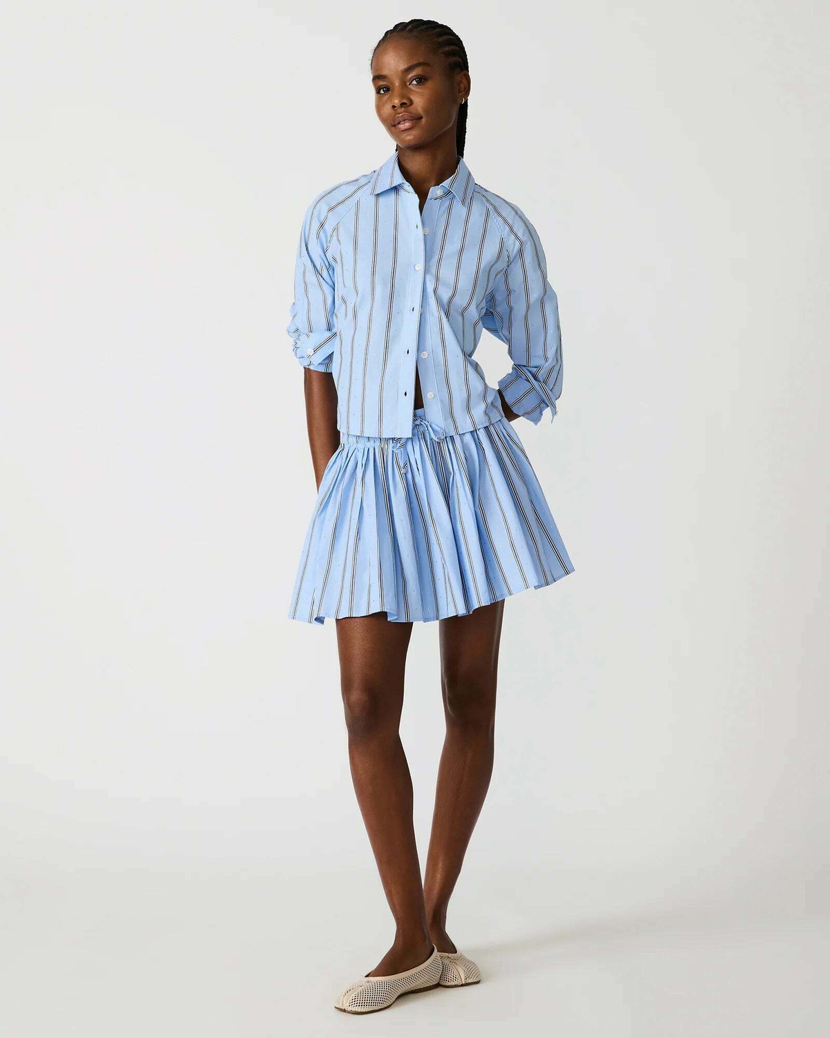Steve Madden Tyria Skirt in Blue