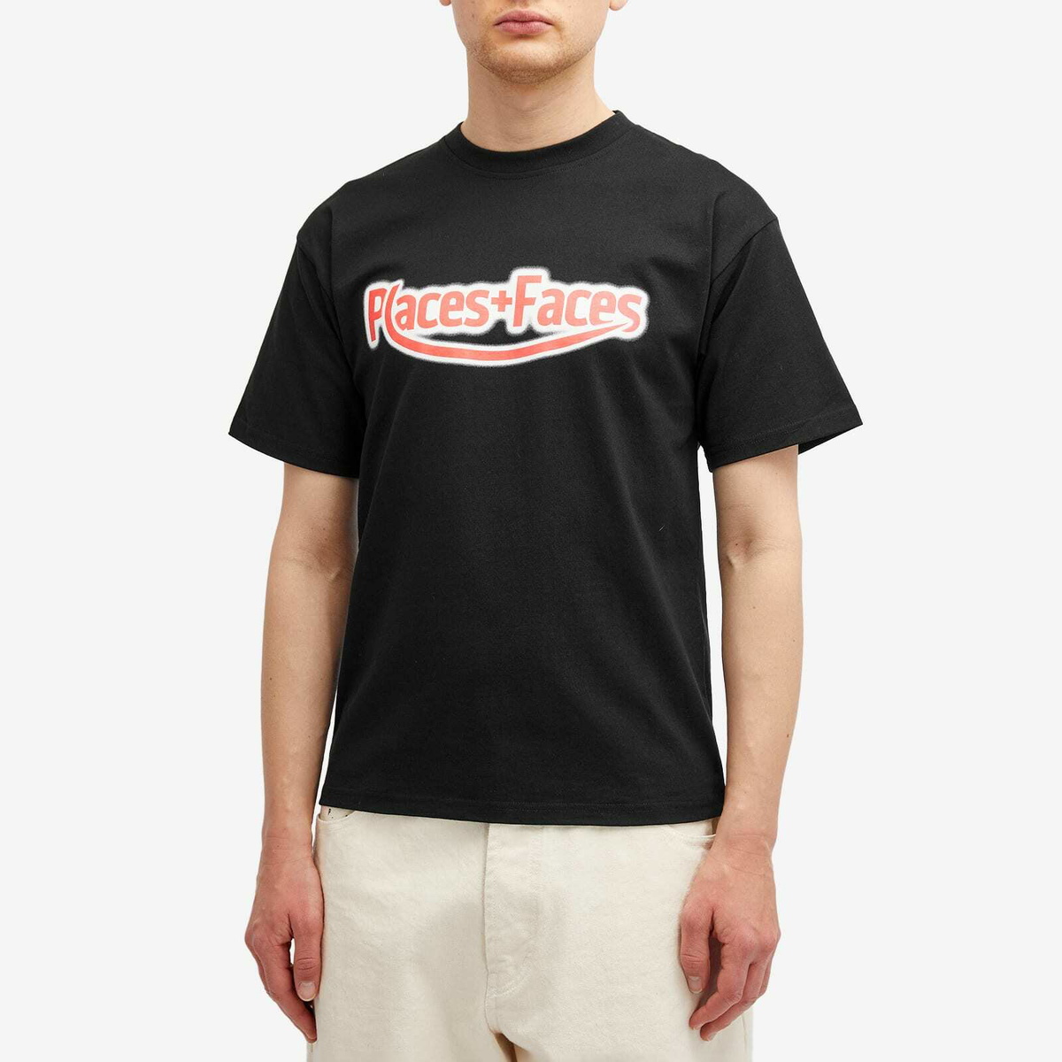 PLACES+FACES Men's Disappointment T-Shirt in Black