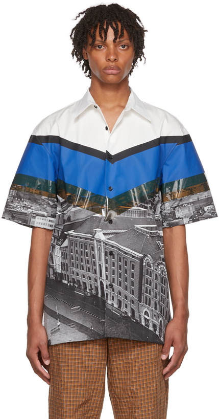 Photo: Dries Van Noten Blue Cotton Shirt