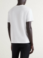 Valentino Garavani - VGold Cotton-Jersey T-Shirt - White