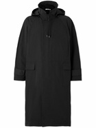 Auralee - Shell Hooded Parka - Black