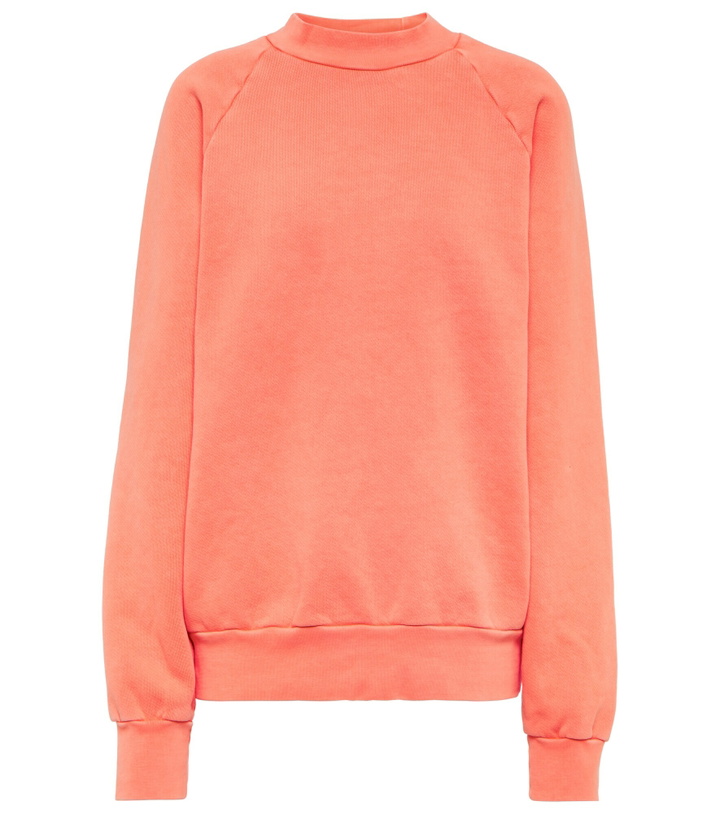 Photo: Les Tien - Cotton fleece mockneck sweatshirt