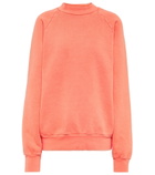 Les Tien - Cotton fleece mockneck sweatshirt