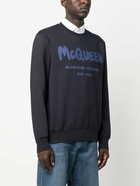 ALEXANDER MCQUEEN - Logo Cotton Sweatshirt