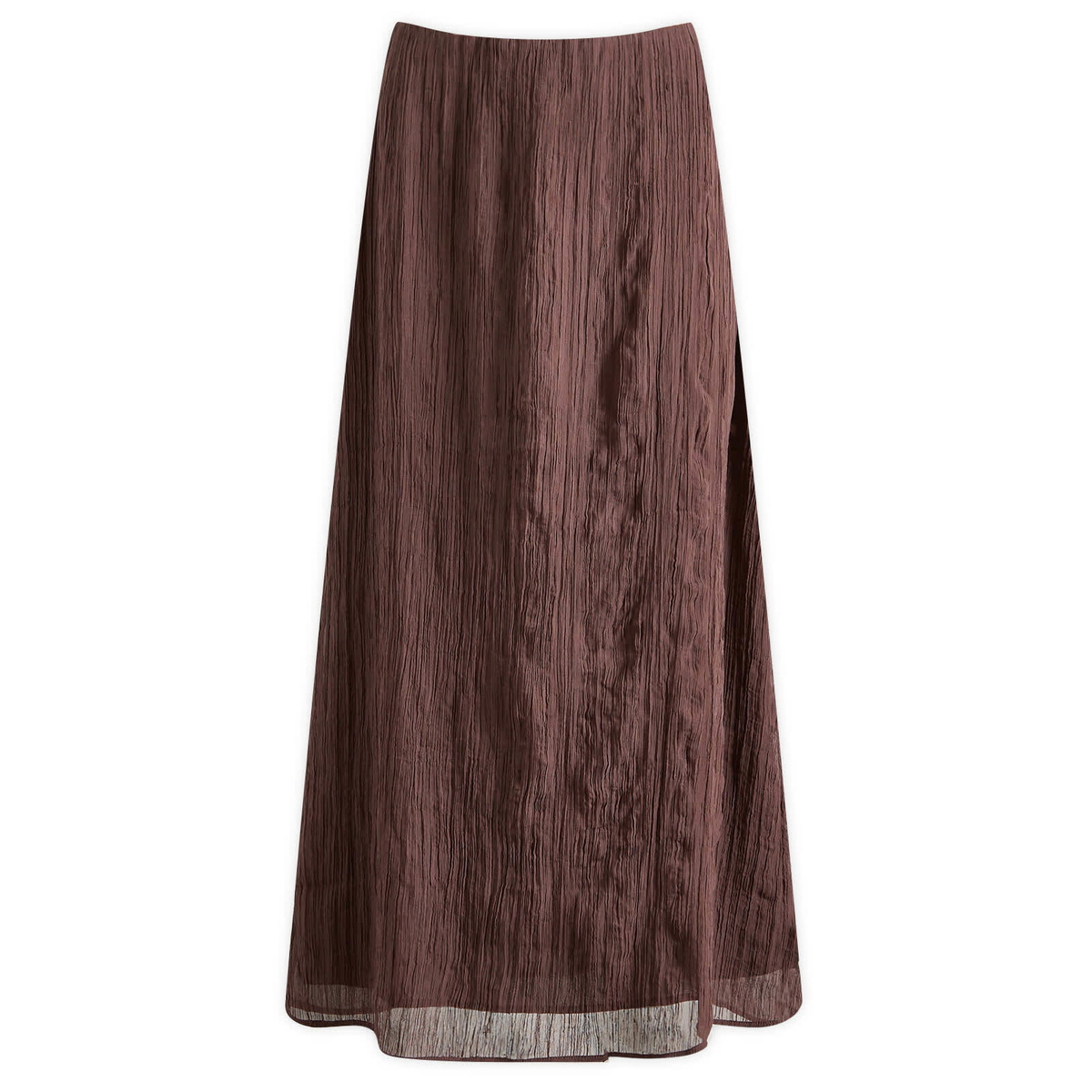 Samsøe Samsøe Women's Savira Midi Skirt in Raisin
