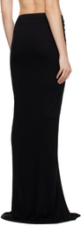 Rick Owens Lilies Black Porterville Poppy Maxi Skirt