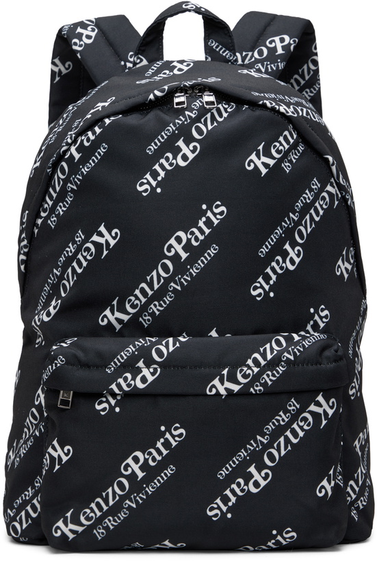 Photo: Kenzo Black VERDY Edition Kenzo Paris Backpack