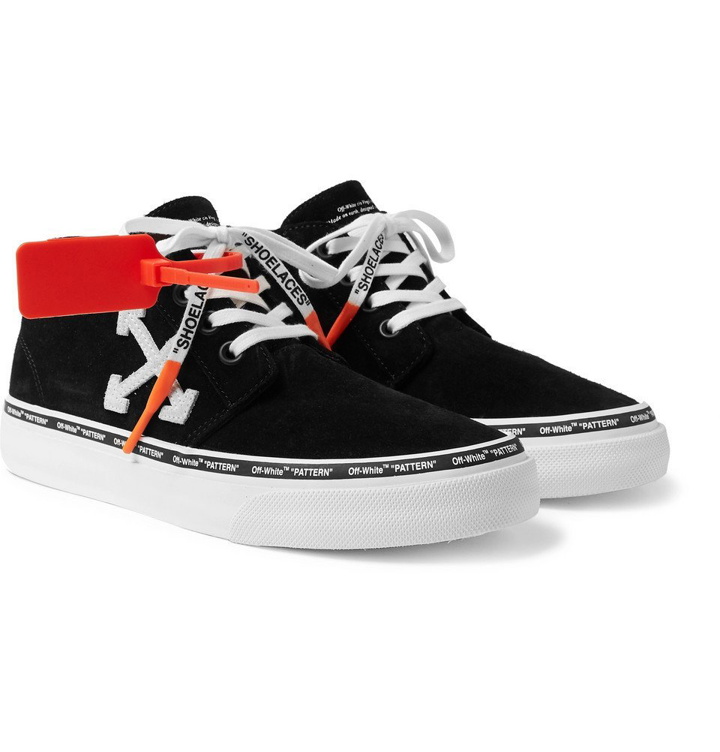 Photo: Off-White - Skate Suede Sneakers - Black