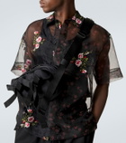 Simone Rocha Classic Bow embellished shoulder bag